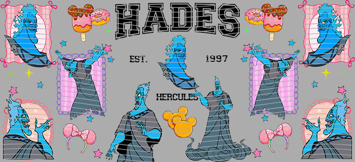 16oz Disney style-D-1181